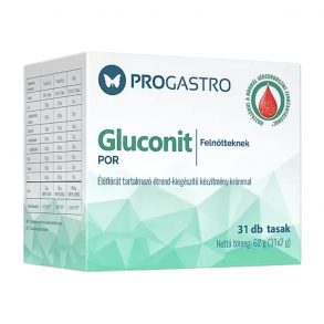 PROGASTRO GLUCONIT ÉTRENDKIEGÉSZÍTŐ POR FELNŐTT - 31X